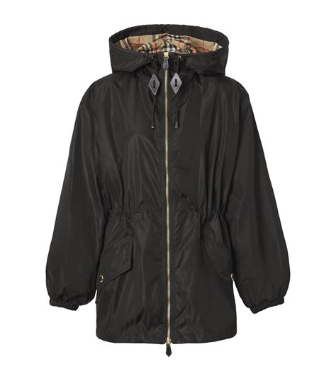 burberry london light jacket hood polyester|Burberry coats for women.